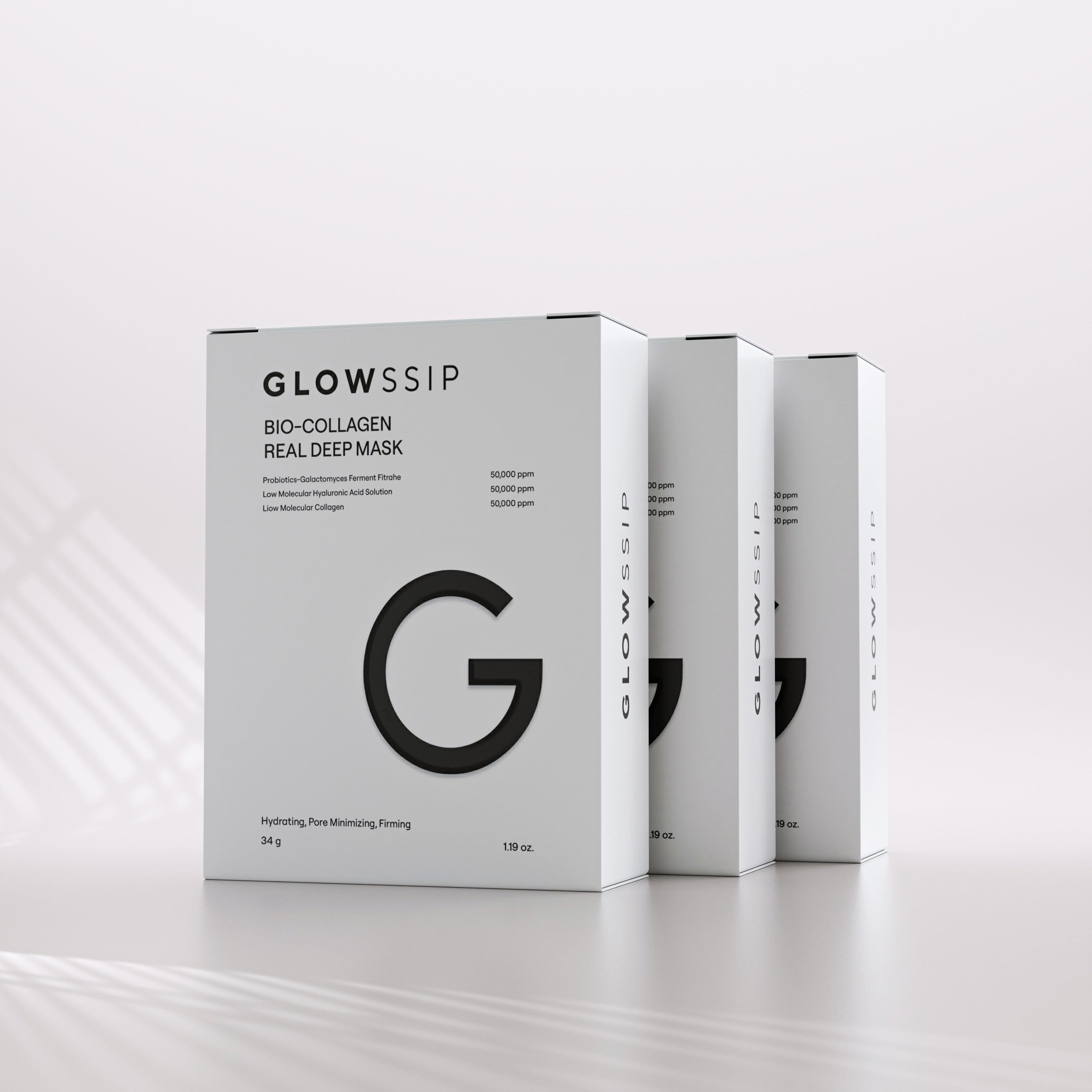 16 Masques Coréens Bio-Collagène