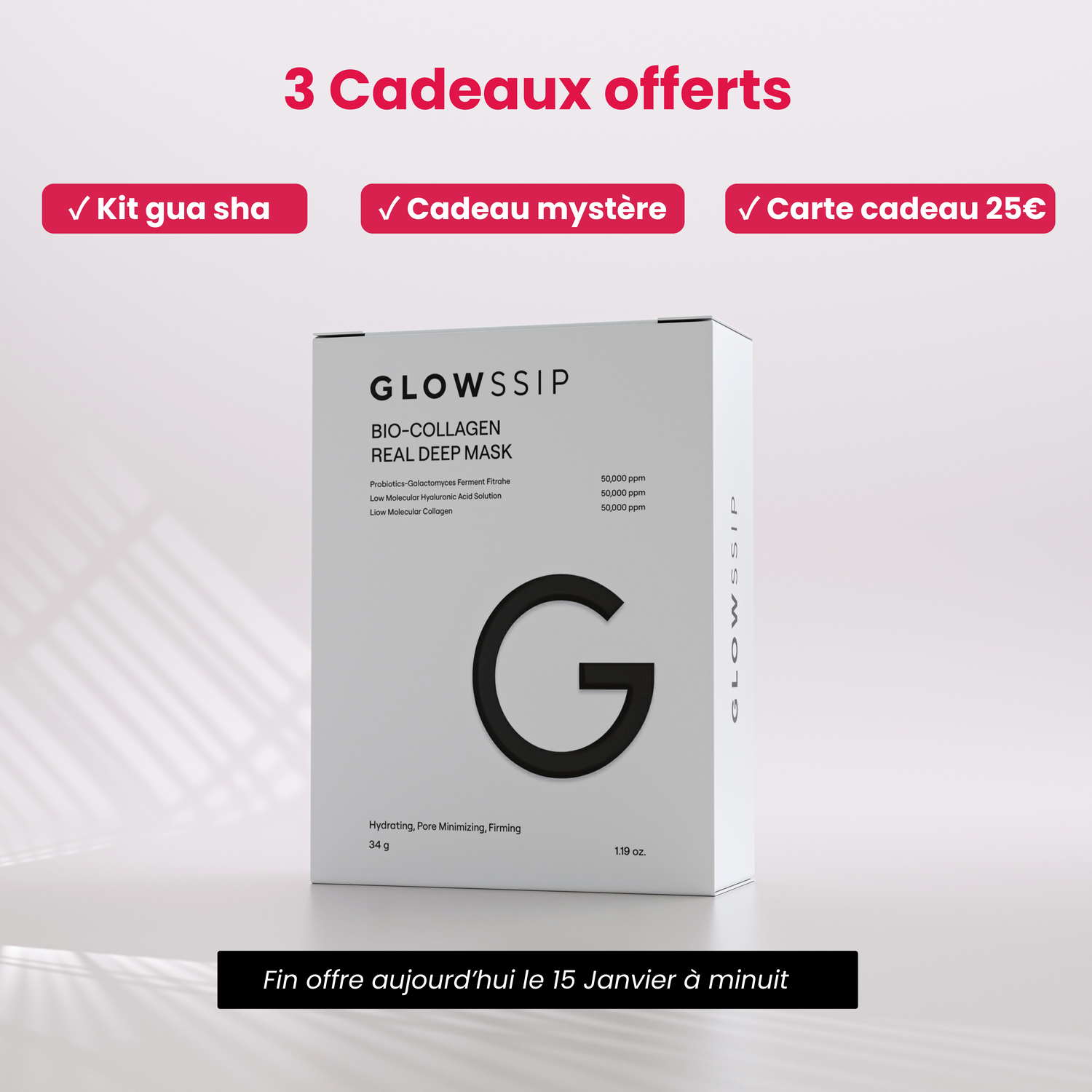 Le Masque Collagène MicroPeptide229® - Peaux Matures